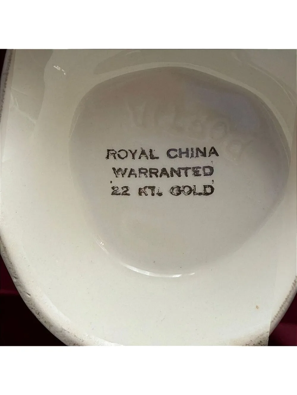 Antique Royal China 22Kt Gold Victorian Portrait Double Handle Vase Urn Decor 9